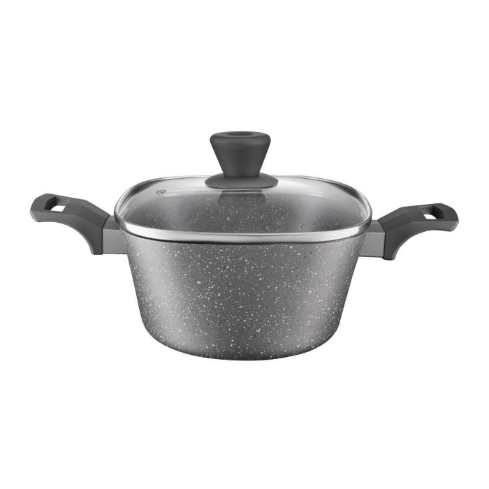 Ambition 22897 AM-SILVERSTONE  SQ.POT with LID.24C