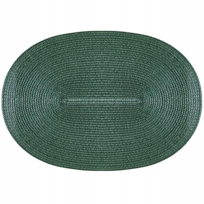 Ambition 38551 HAWAI PP oval placemat dark green 30x45cm