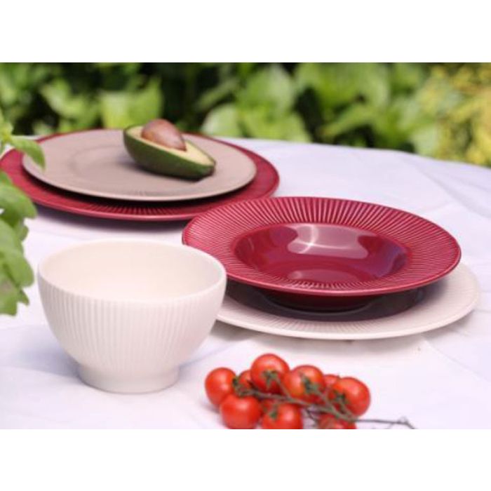 Ambition 705619 Soup plate 24 cm cherry - PALETTE