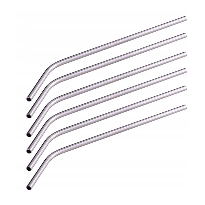 Berlinger Haus BH2981 bent straw set stainless steel 6pcs