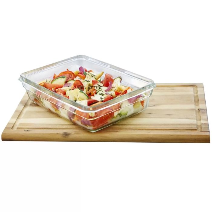 Tefal N1041110 container glass red 2l