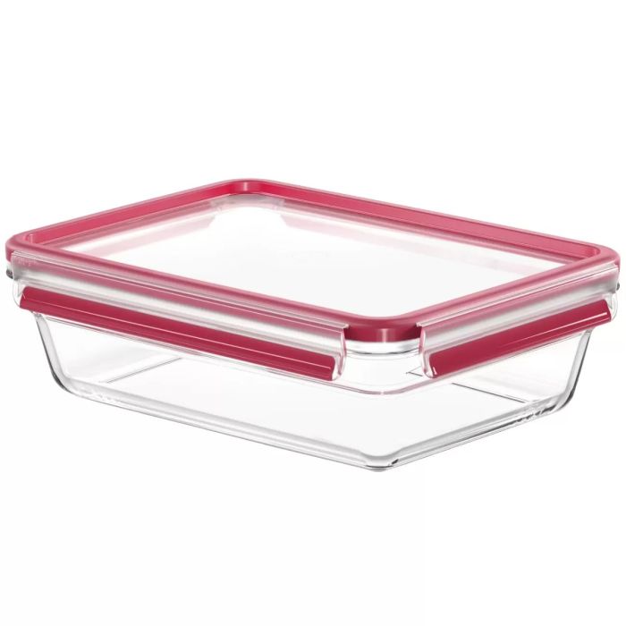 Tefal N1041110 container glass red 2l