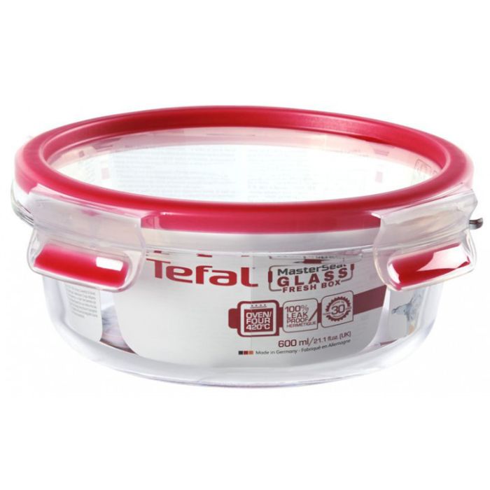 Tefal K3010712 0.6 container/glass round red