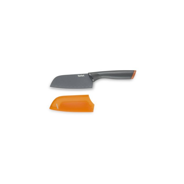 Tefal K1220104 santoku knife & case