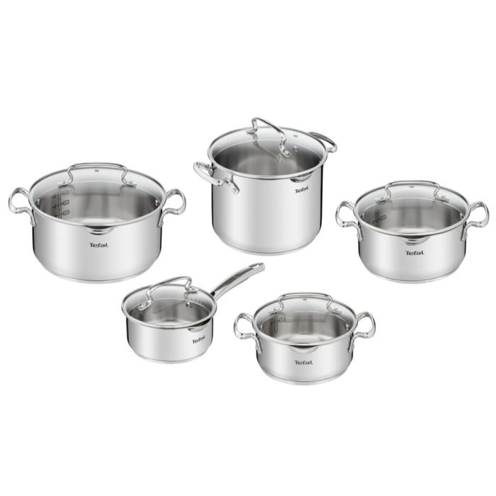 Tefal G719SA74 DUETTO+ pot & lid set 10pcs