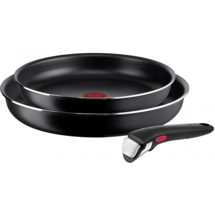 Tefal L1539143 frying pan set 24/28cm +1 panhandle 3pcs