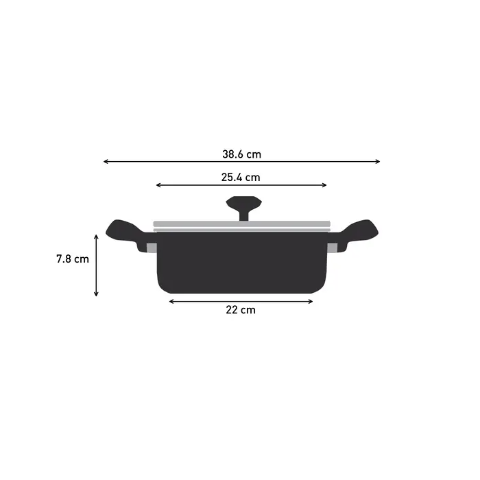 Tefal G1677024 blossom beige shalow pan 24cm