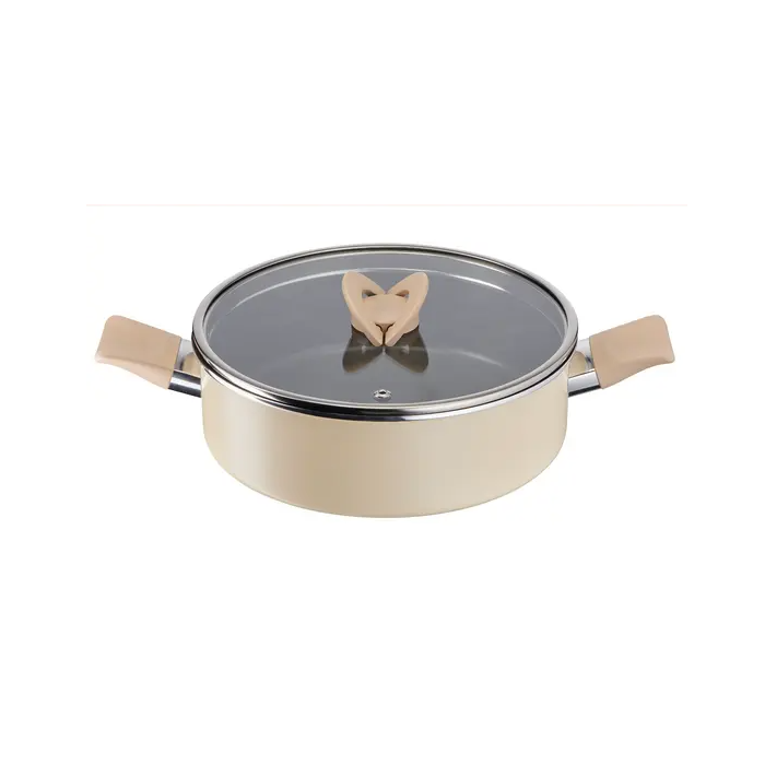Tefal G1677024 blossom beige shalow pan 24cm