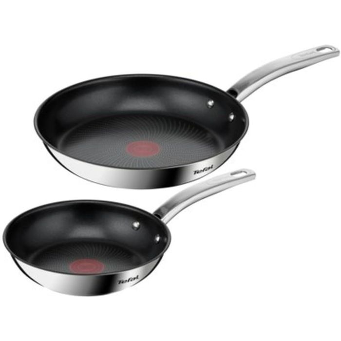 Tefal B817S255 fry pan set SS 20/26cm