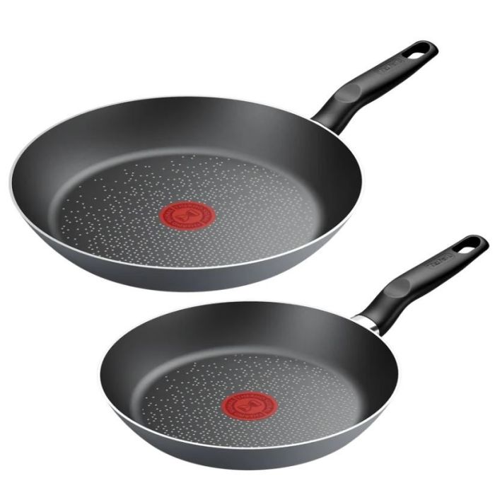Tefal B9289202 ONLY COOK fry pan set 24/28cm