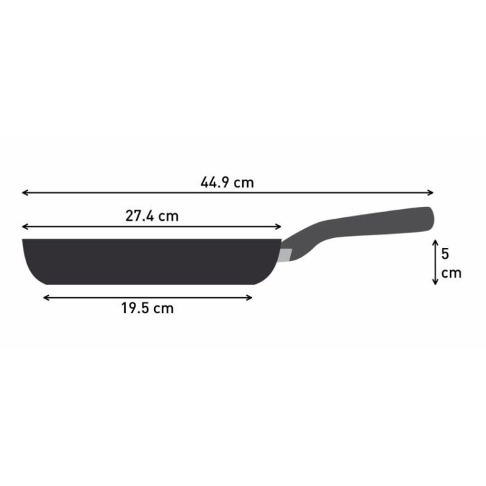 Tefal B8180555 DELICIOUS SS dry pan 26cm