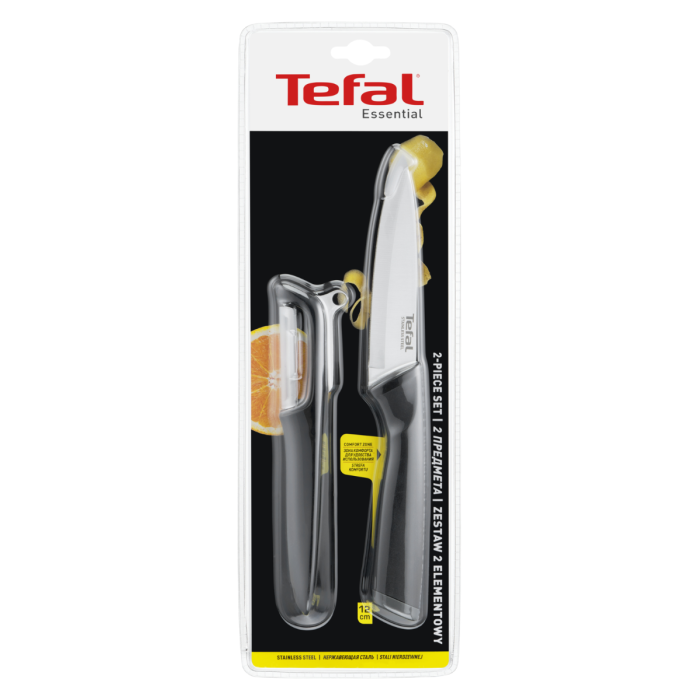 Tefal K2219255 knife + peeler set