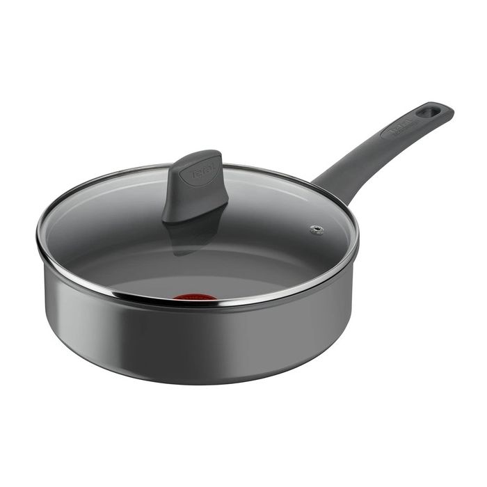 Tefal C4263243 saucepan with lid/gray Renewal 24cm