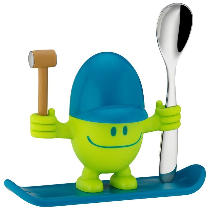 WMF 0616687290 egg cup with spoon green