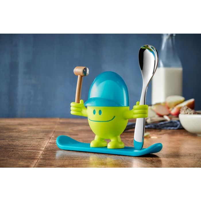 WMF 0616687290 egg cup with spoon green