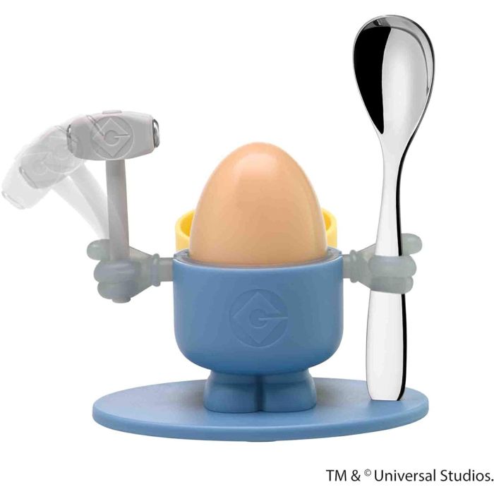 WMF 1286226040 egg cup with spoon Minion