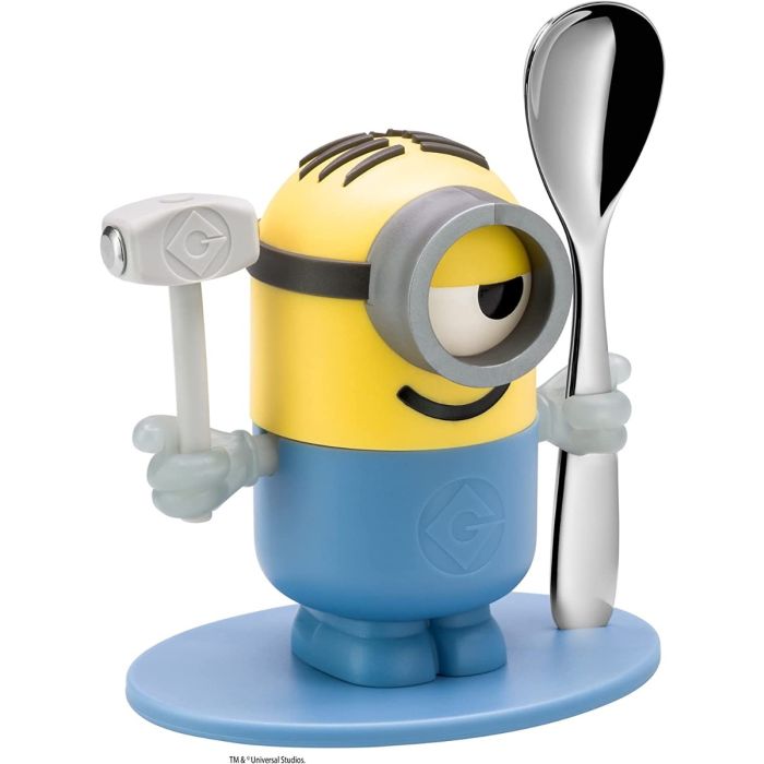 WMF 1286226040 egg cup with spoon Minion