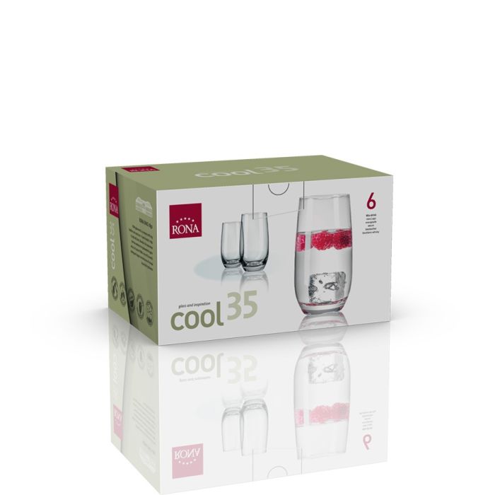 Rona 4218/350 COOL water glass set 6x350ml