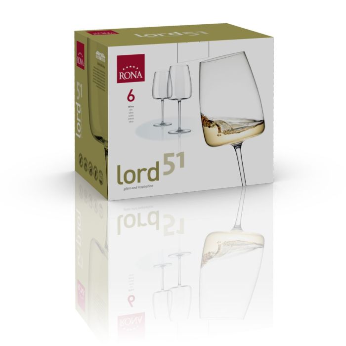 Rona 7023/510 LORD wine glass set 6x510ml