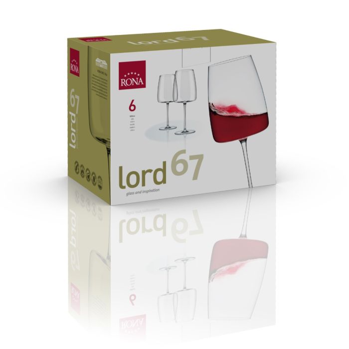 Rona 7023/670 LORD wine glass set 6x670ml