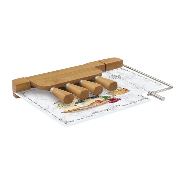 Rona 0890/LESF Cheese serving set with knives, 5pcs