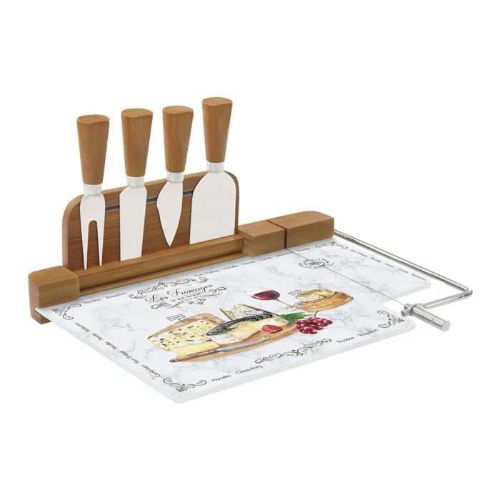 Rona 0890/LESF Cheese serving set with knives, 5pcs