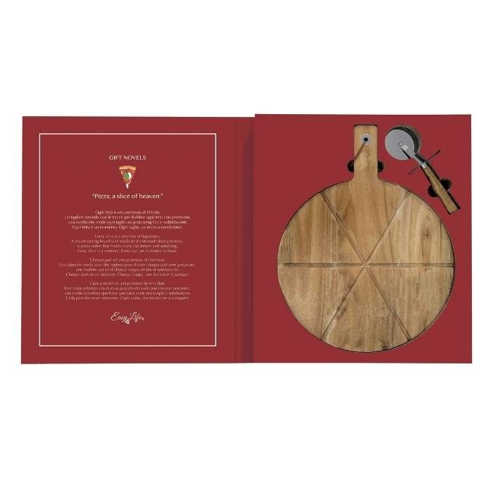 Easy Life 3265/GIFN pizza board & cutter gift set
