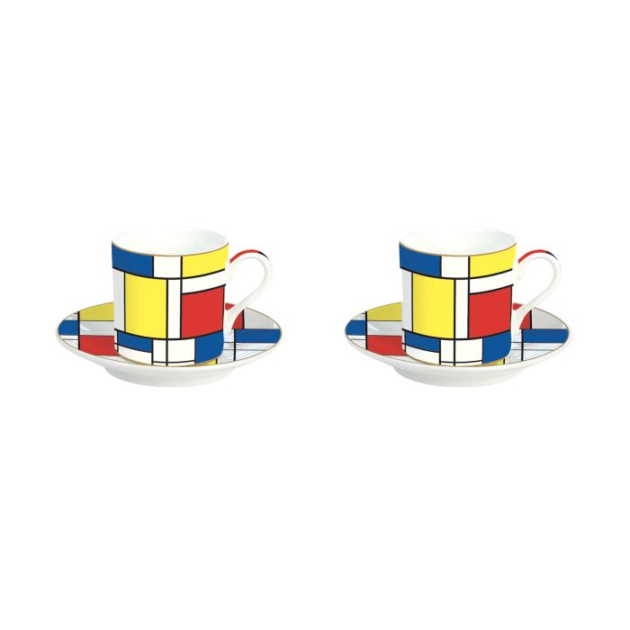 Easy Life R0169/DRIA coffee cup&saucer 2x75ml
