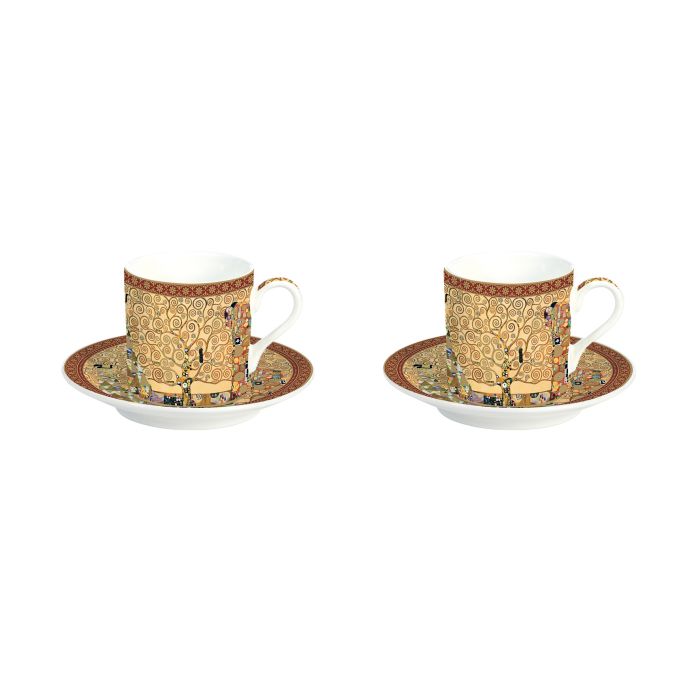 Easy Life 0169/KLI2 coffee cup&saucer set 2x75ml