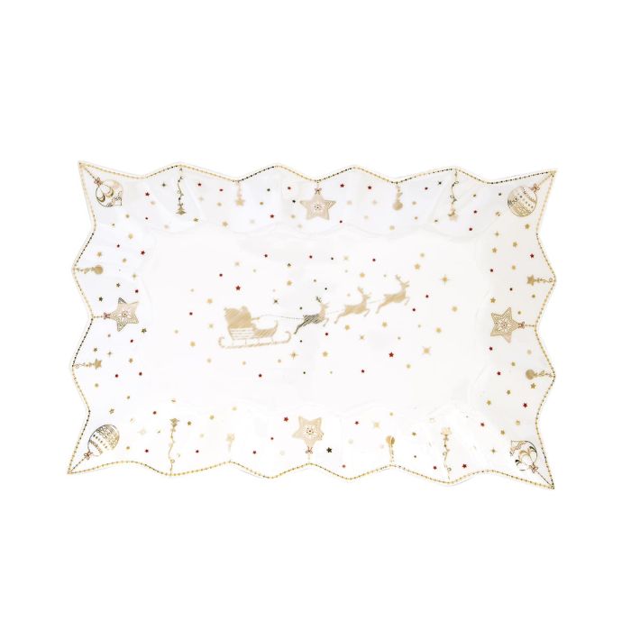 Easy Life R1004/CHLI Porc.Serving plate 35x23cm