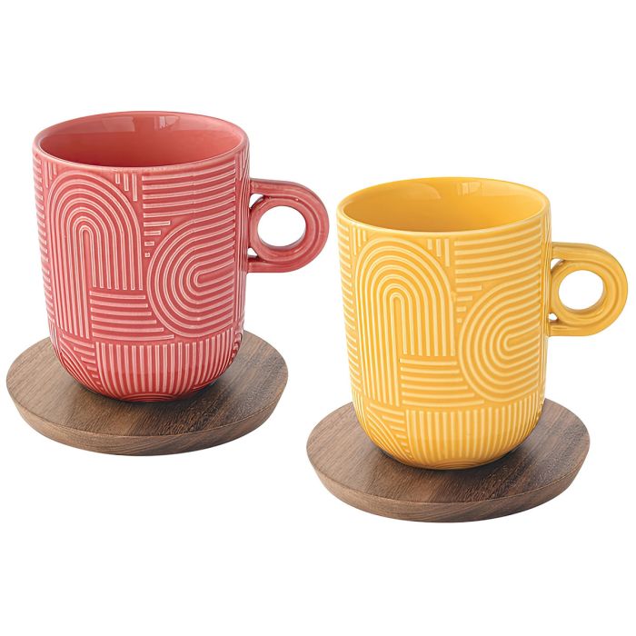 Easy Life 1780/TL02 tea cup&saucer set2  2x350ml