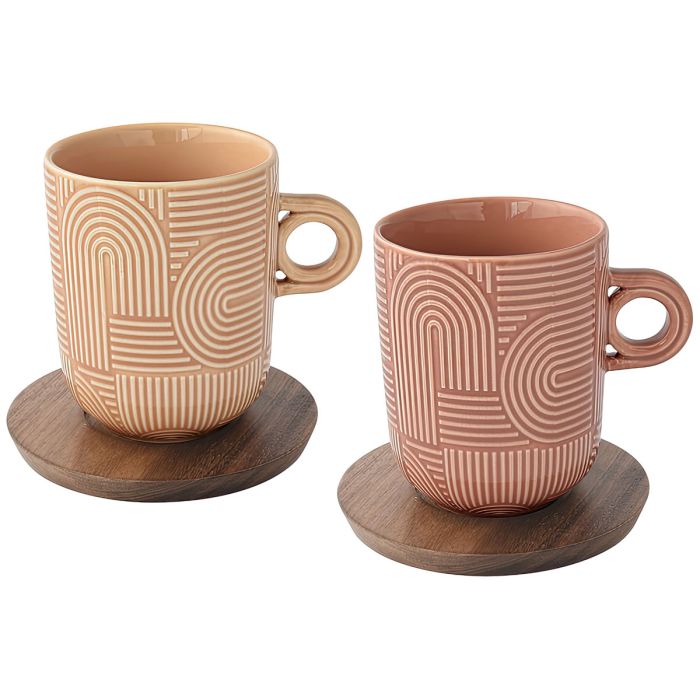Easy Life 1780/TL04 tea cup&saucer set4 2x350ml
