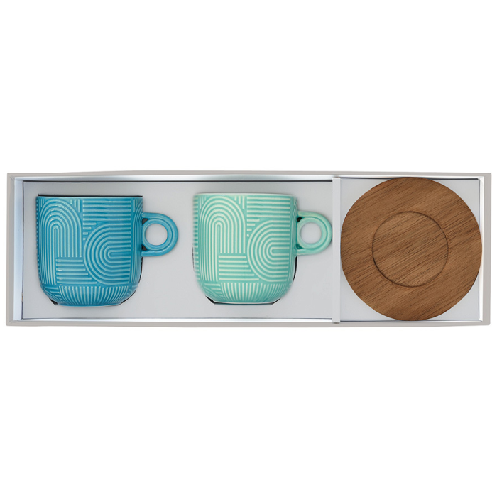Easy Life 1781/TL01 coffee cup&saucer set 2x250ml
