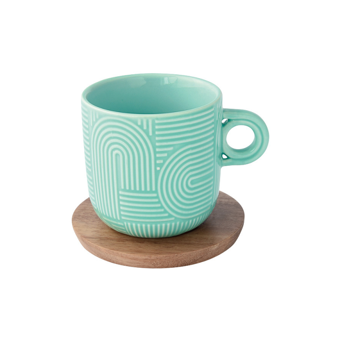 Easy Life 1781/TL01 coffee cup&saucer set 2x250ml
