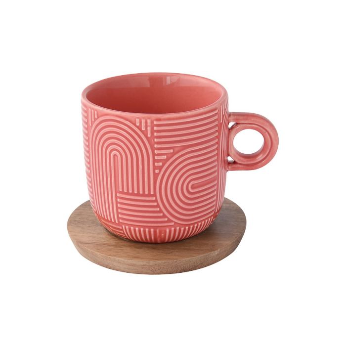 Easy Life 1781/TL02 coffee cup&saucer set 2x250ml