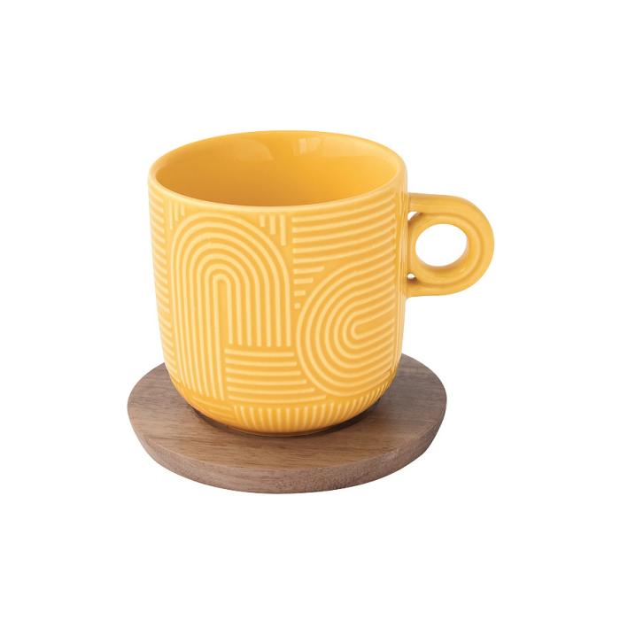 Easy Life 1781/TL02 coffee cup&saucer set 2x250ml