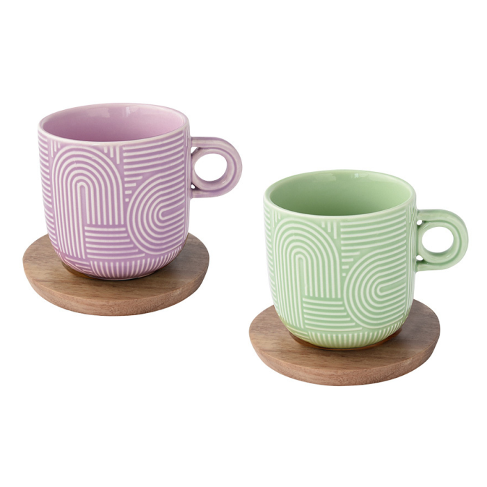 Easy Life 1781/TL03 Coffee cup&saucer set3 250ml