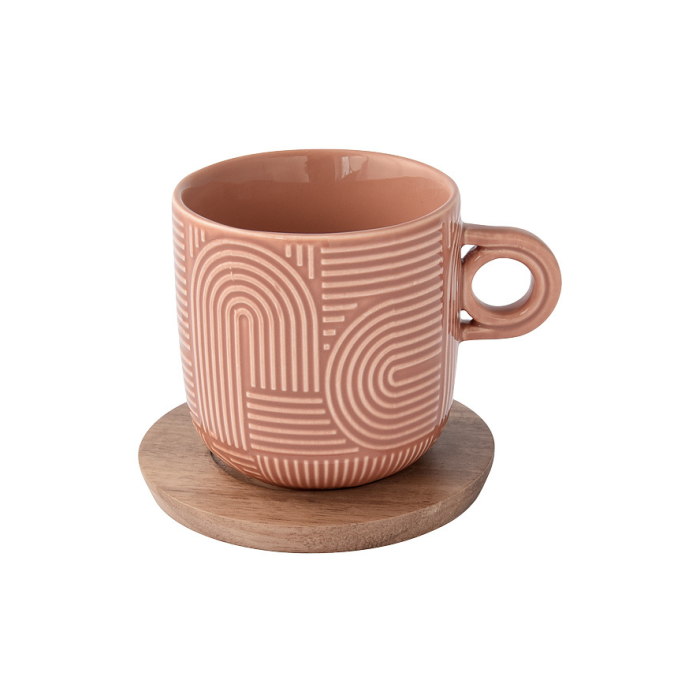 Easy Life 1781/TL04 coffee cup&saucer set 2x250ml