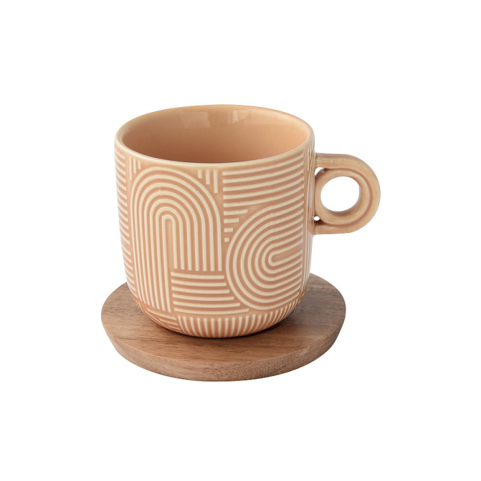 Easy Life 1781/TL04 coffee cup&saucer set 2x250ml