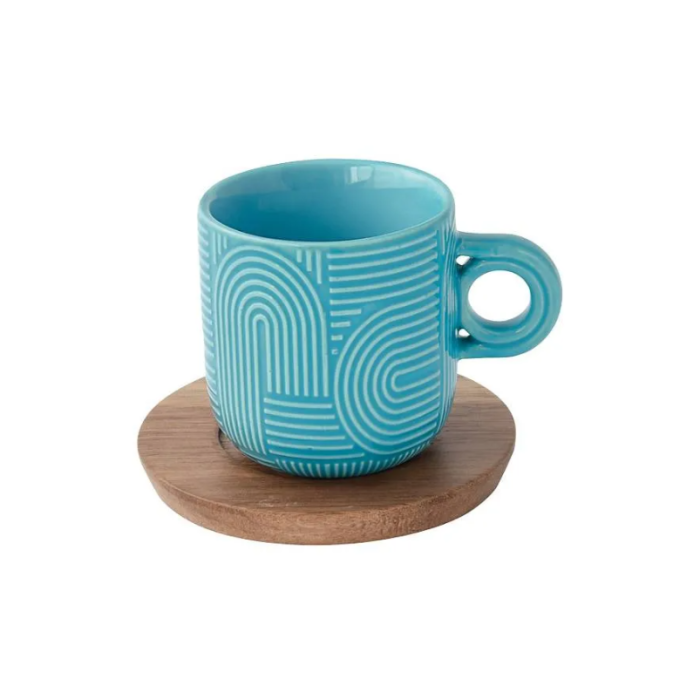 Easy Life 1782/TL05 coffee cup&saucer set 4x110ml