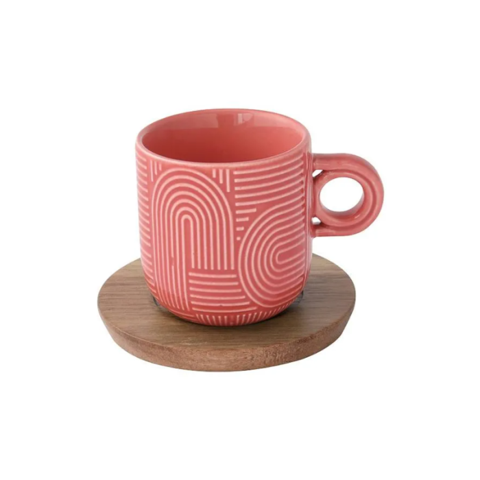 Easy Life 1782/TL05 coffee cup&saucer set 4x110ml