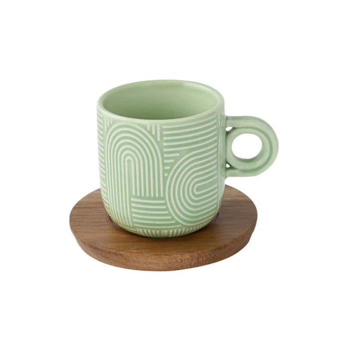 Easy Life 1782/TL06 coffee cup&saucer set 4x110ml