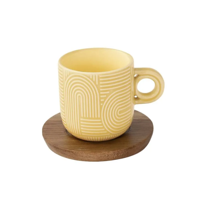 Easy Life 1782/TL06 coffee cup&saucer set 4x110ml
