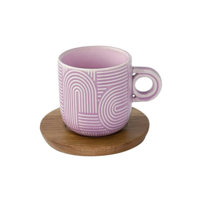 Easy Life 1782/TL06 coffee cup&saucer set 4x110ml