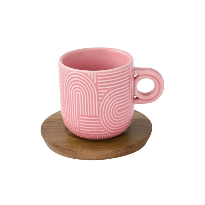 Easy Life 1782/TL06 coffee cup&saucer set 4x110ml