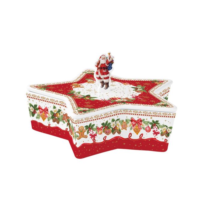 Easy Life R1240/CHME Porc. cookie jar 22x13cm