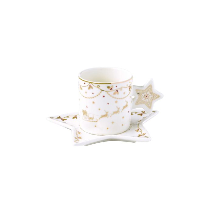 Easy Life R1321/CHLI Porc. tea cup with saucer