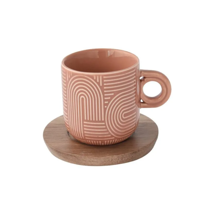 Easy Life 1782/TL07 coffee cup&saucer set 4x110ml