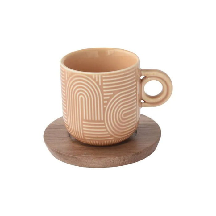 Easy Life 1782/TL07 coffee cup&saucer set 4x110ml