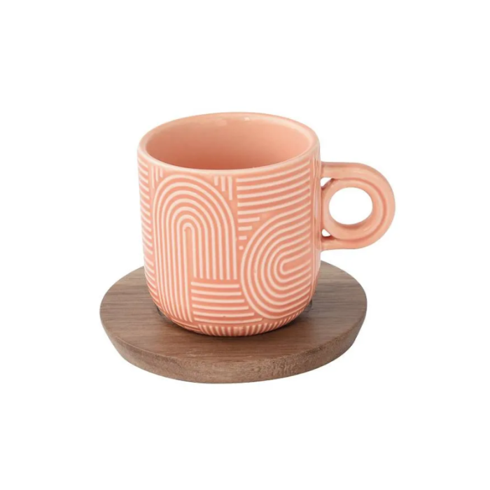 Easy Life 1782/TL07 coffee cup&saucer set 4x110ml